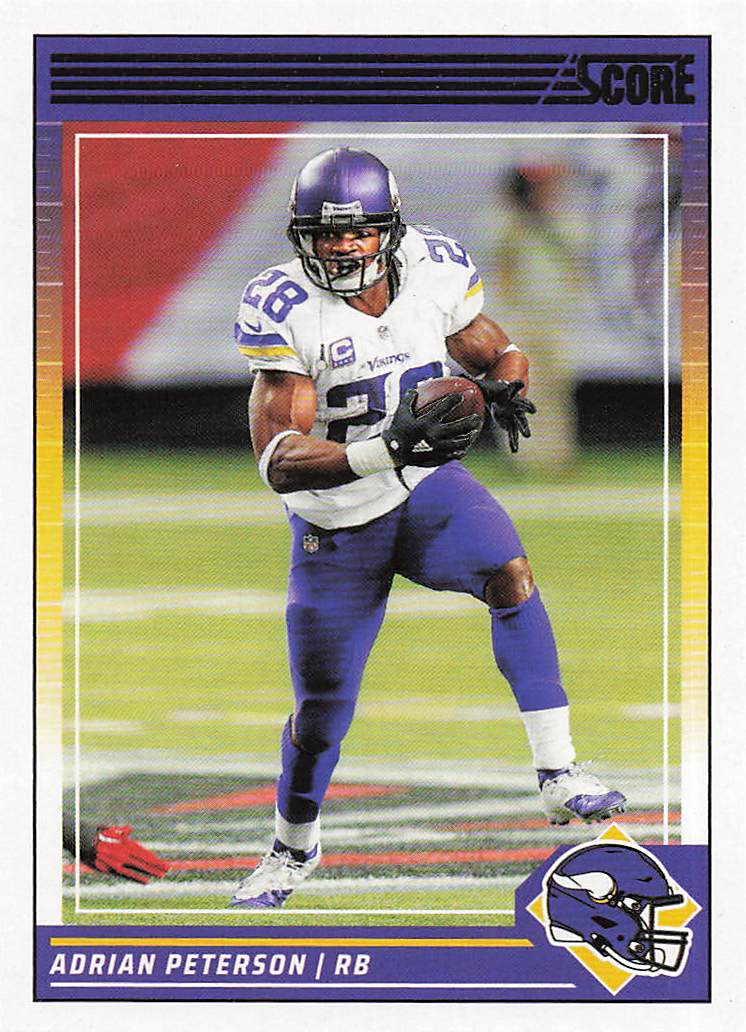2024 Score Football Adrian Peterson #188