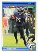 2024 Score Football Gus Edwards #20