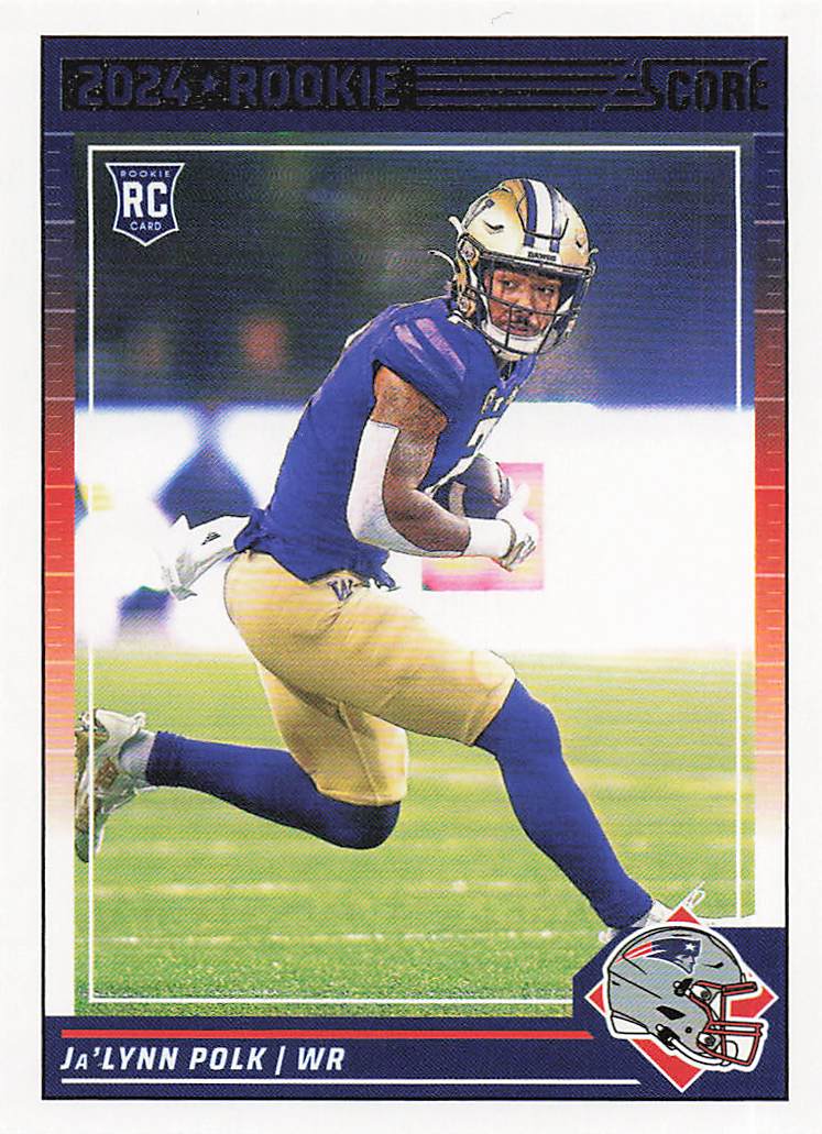 2024 Score Football Ja'Lynn Polk #356 Rookie