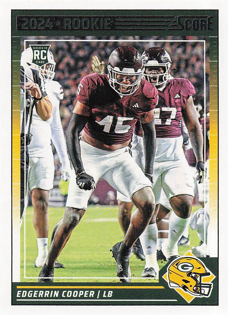 2024 Score Football Edgerrin Cooper #341 Rookie