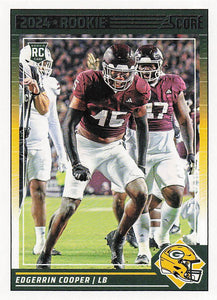 2024 Score Football Edgerrin Cooper #341 Rookie