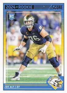 2024 Score Football Joe Alt #307 Rookie