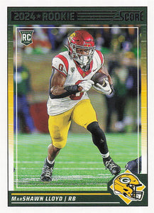 2024 Score Football MarShawn Lloyd #391 Rookie