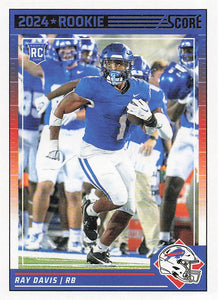 2024 Score Football Ray Davis #392 Rookie