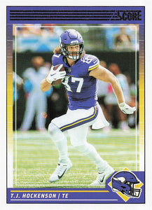 2024 Score Football T.J. Hockenson #185