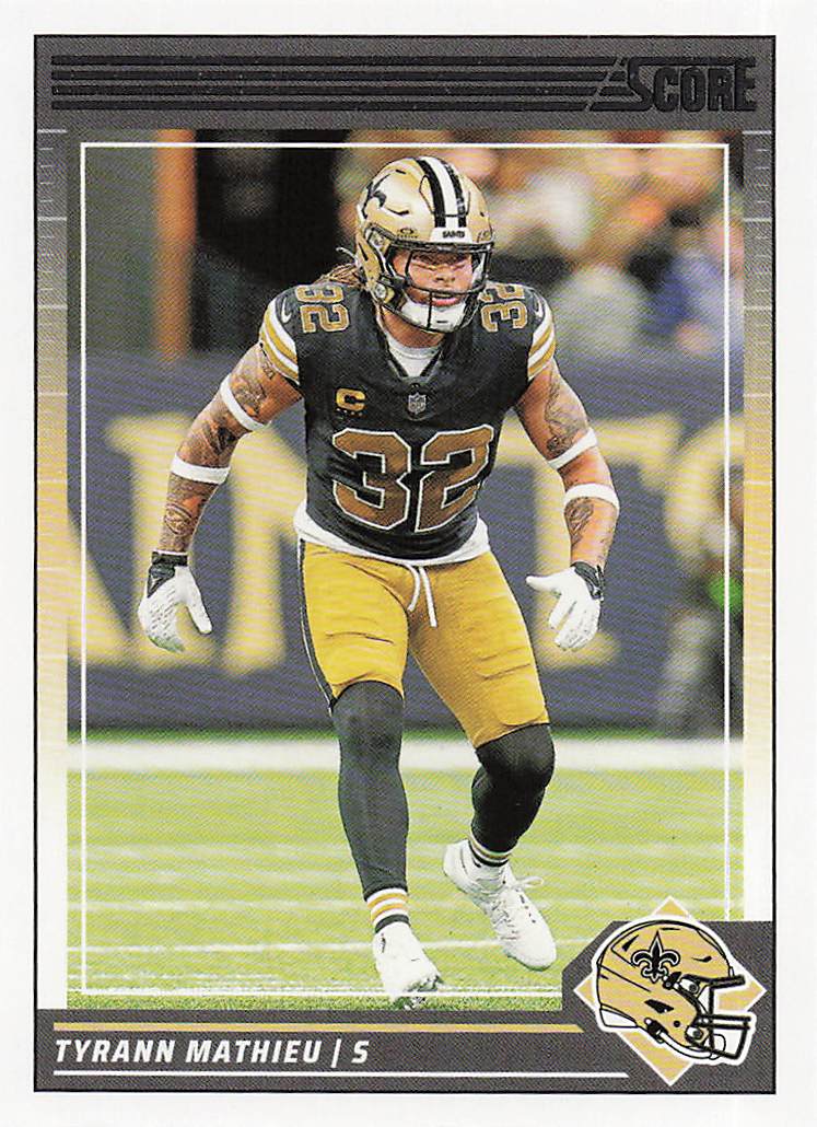 2024 Score Football Tyrann Mathieu #202