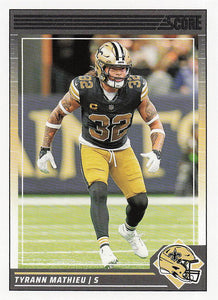 2024 Score Football Tyrann Mathieu #202