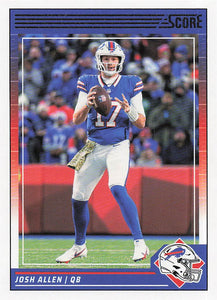 2024 Score Football Josh Allen #28
