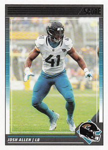 2024 Score Football Josh Hines-Allen #130
