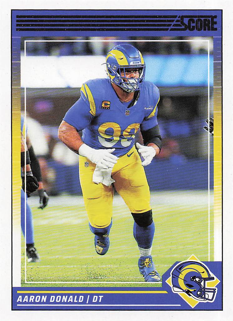 2024 Score Football Aaron Donald #159