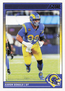 2024 Score Football Aaron Donald #159