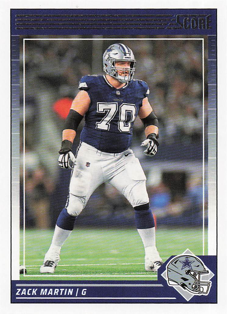 2024 Score Football Zack Martin #75