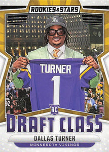 2024 Panini Rookies & Stars Football Draft Class Dallas Turner #DC-DTR