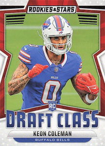 2024 Panini Rookies & Stars Football Draft Class Keon Coleman #DC-KCN