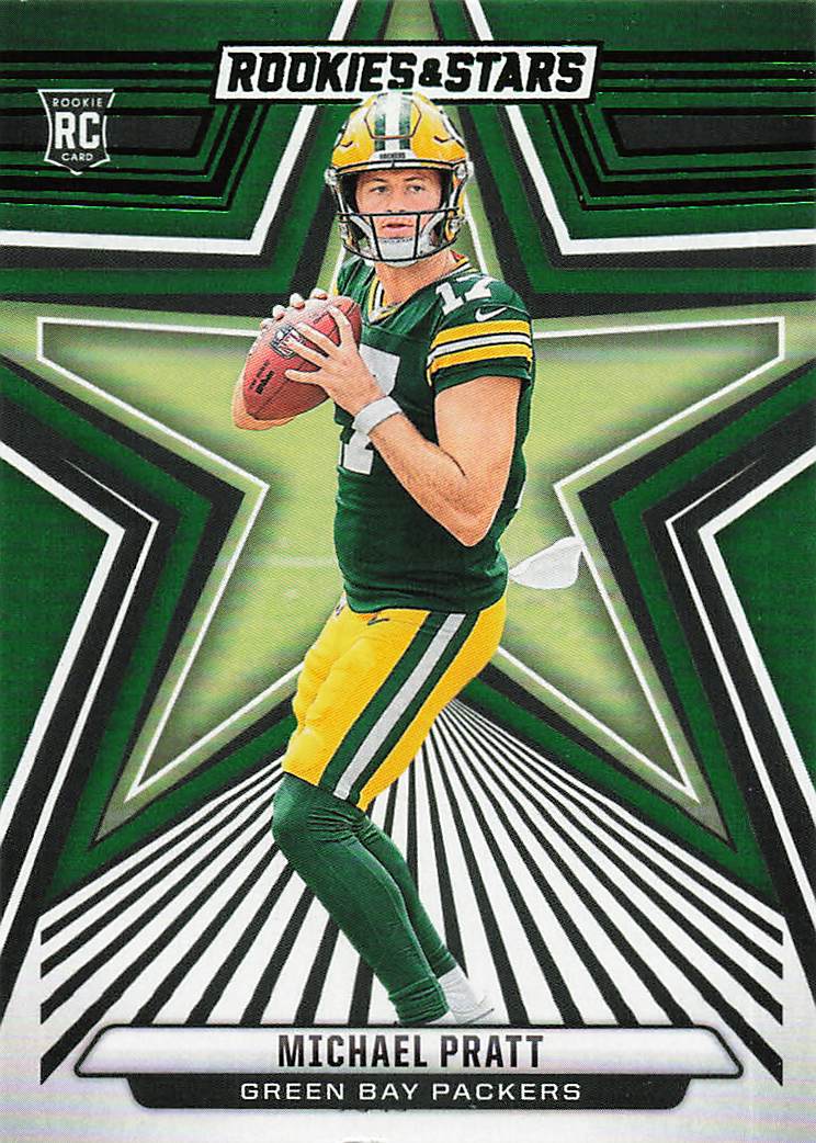 2024 Panini Rookies & Stars Football Michael Pratt #180 Rookie