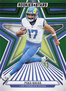 2024 Panini Rookies & Stars Football Green Puka Nacua #58
