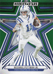 2024 Panini Rookies & Stars Football Green Michael Pittman Jr. #41