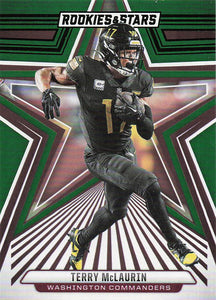 2024 Panini Rookies & Stars Football Green Terry McLaurin #99