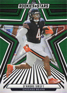 2024 Panini Rookies & Stars Football Green D'Andre Swift #17