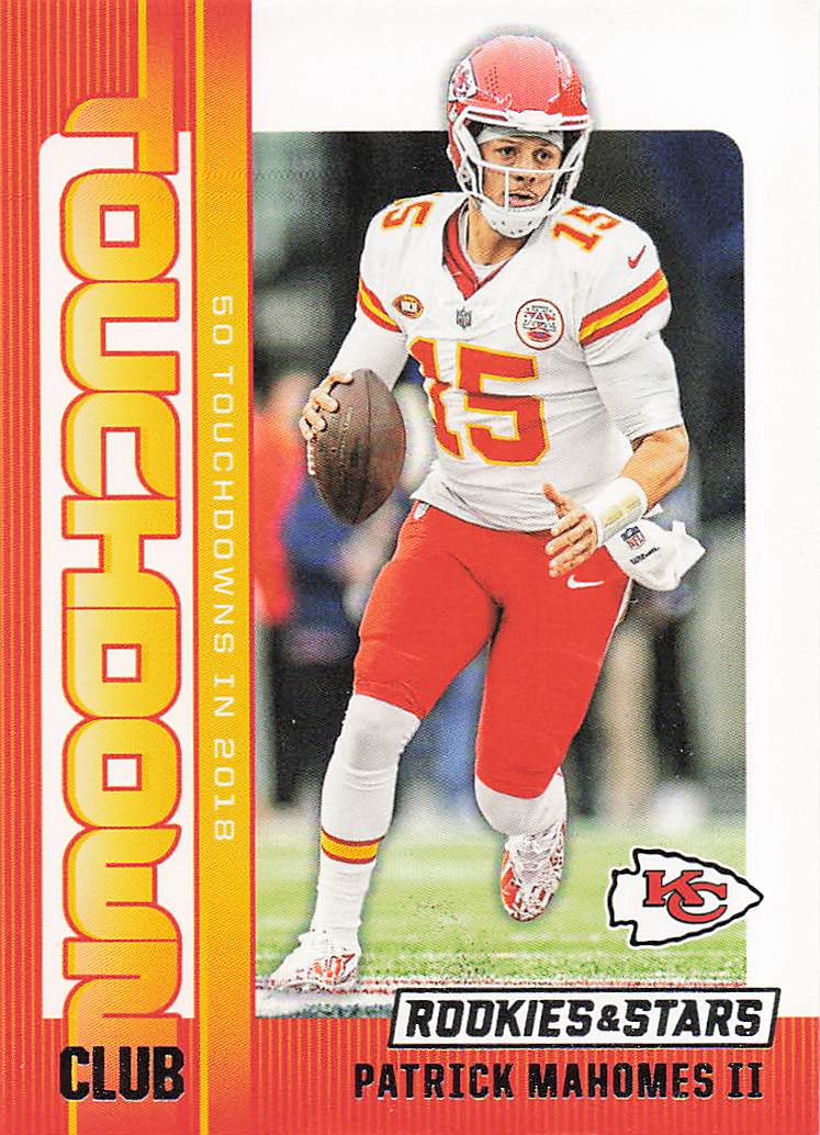 2024 Panini Rookies & Stars Football Touchdown Club Patrick Mahomes II #TC-PMS