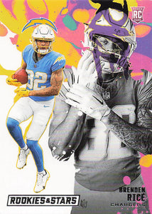 2024 Panini Rookies & Stars Football Rookie Exclusive Brenden Rice #RE-BRE