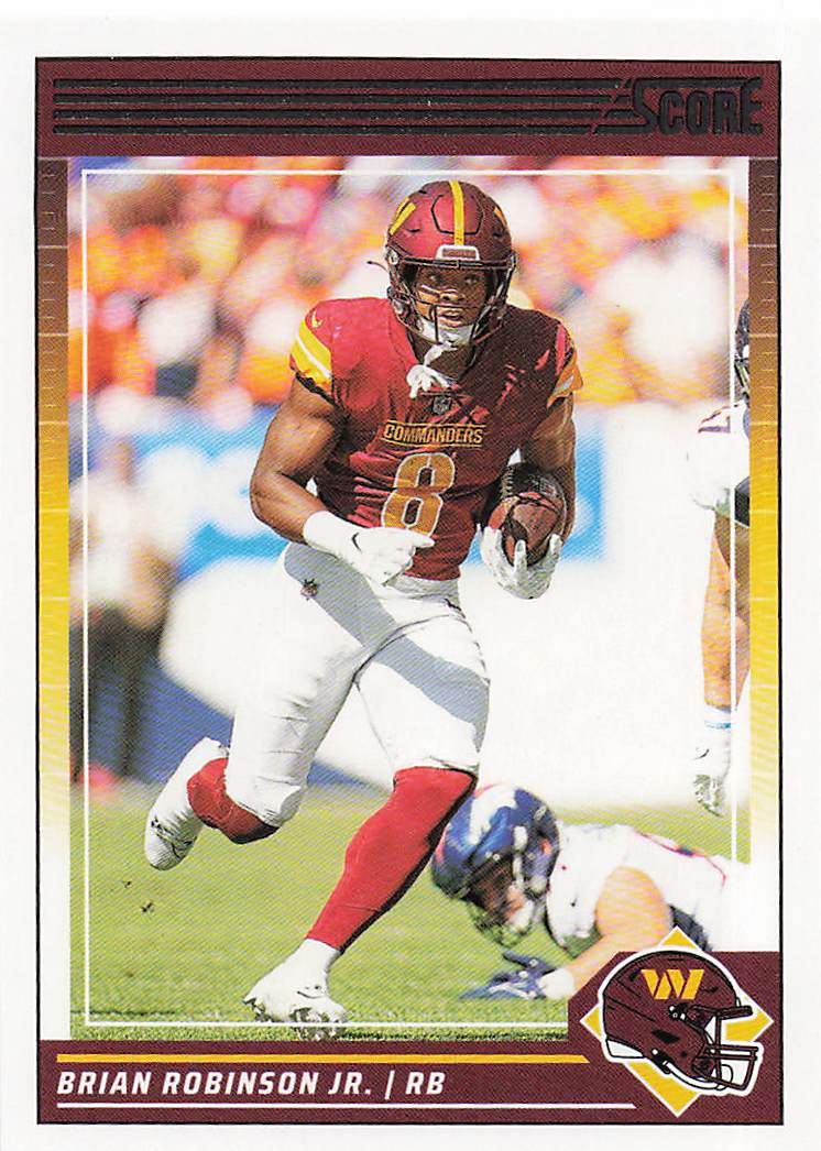 2024 Score Football Brian Robinson Jr. #283