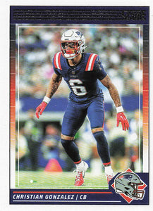 2024 Score Football Christian Gonzalez #190