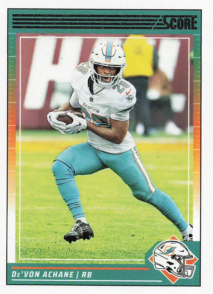 2024 Score Football De'Von Achane #172