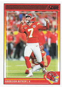 2024 Score Football Harrison Butker #140