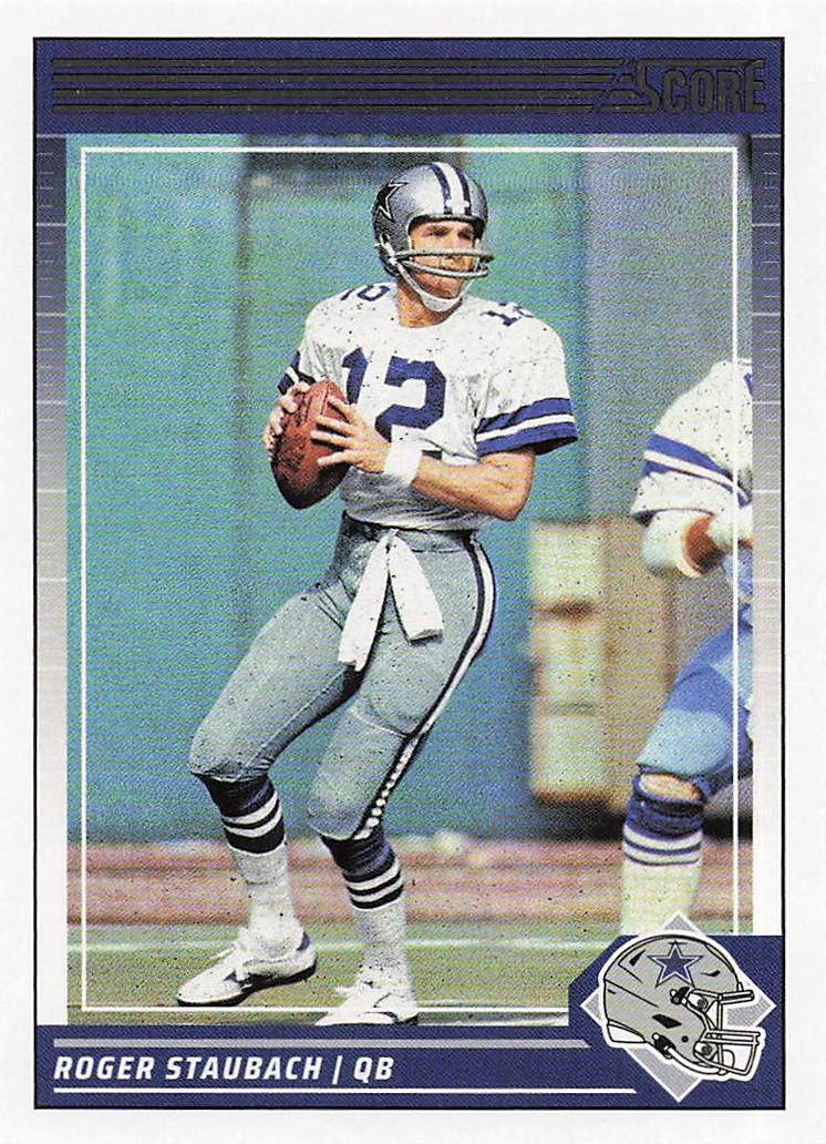 2024 Score Football Roger Staubach #296
