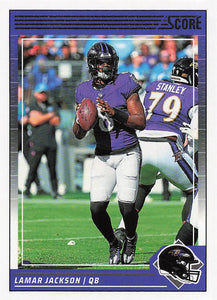 2024 Score Football Lamar Jackson #19