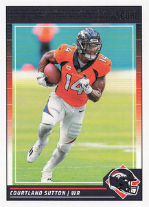 2024 Score Football Courtland Sutton #87
