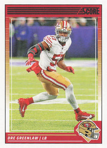 2024 Score Football Dre Greenlaw #250