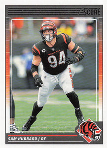 2024 Score Football Sam Hubbard #60