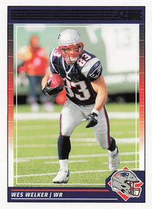 2024 Score Football Wes Welker #198