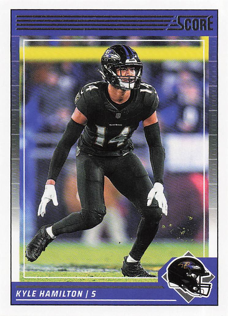 2024 Score Football Kyle Hamilton #25