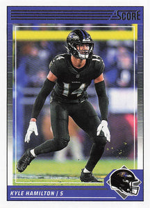 2024 Score Football Kyle Hamilton #25