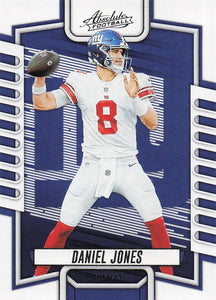 2023 Panini Absolute Football Retail Daniel Jones #27