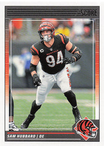 2024 Score Football Sam Hubbard #60