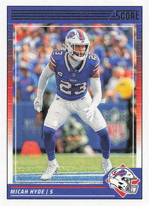 2024 Score Football Micah Hyde #32