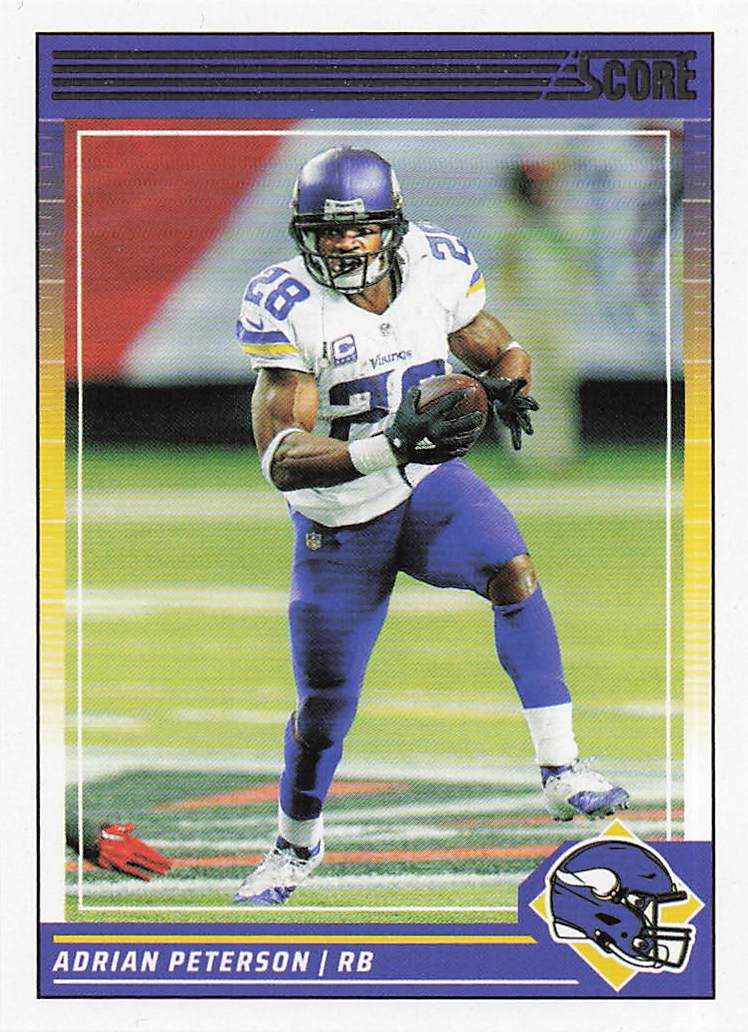2024 Score Football Adrian Peterson #188