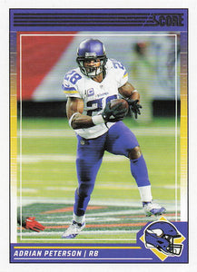 2024 Score Football Adrian Peterson #188