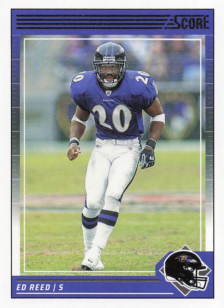 2024 Score Football Ed Reed #27