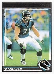 2024 Score Football Tony Boselli #133