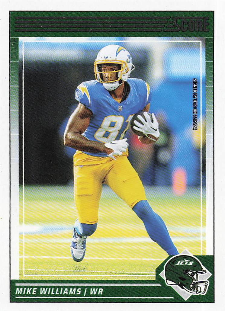 2024 Score Football Mike Williams #169