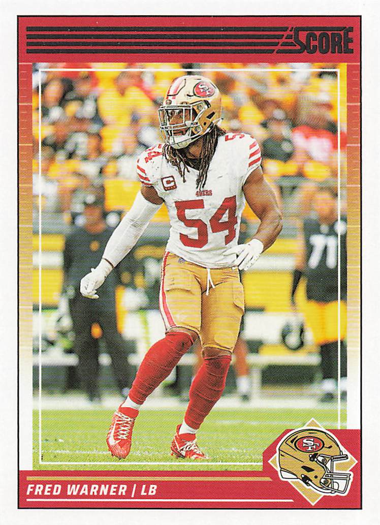 2024 Score Football Fred Warner #249