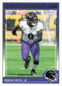 2024 Score Football Roquan Smith #26