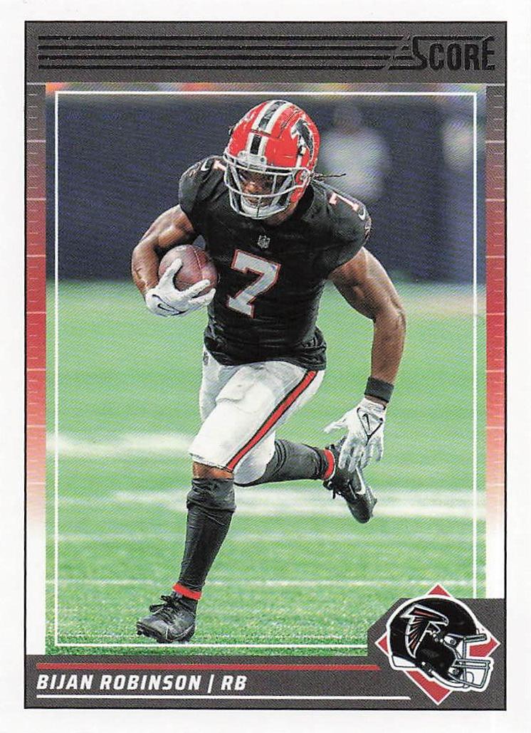 2024 Score Football Bijan Robinson #13