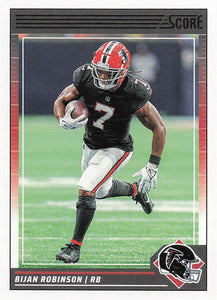 2024 Score Football Bijan Robinson #13
