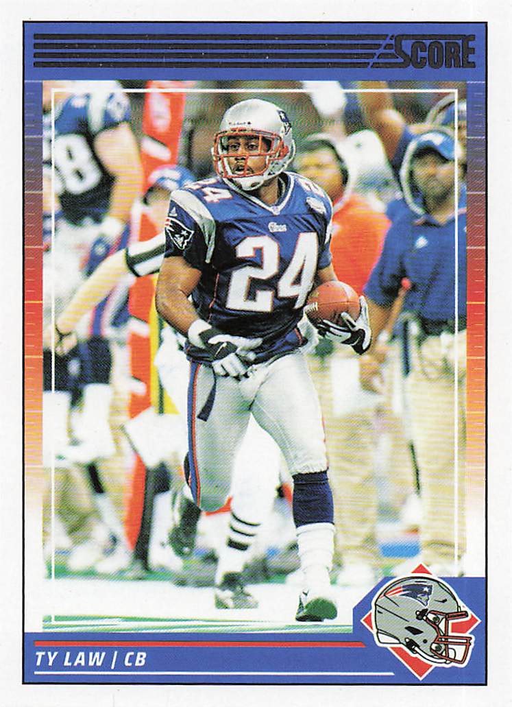 2024 Score Football Ty Law #197
